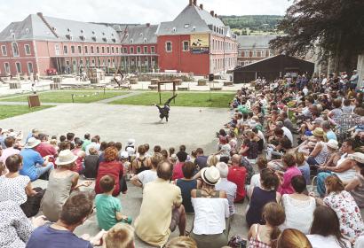 Das Ferien-Theater-Festival in der Abtei von Stavelot 