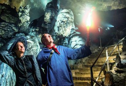 Visite à l'Han-cienne - Domaine des Grottes de Han