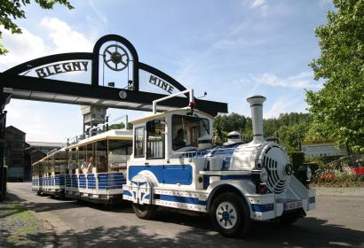Le petit train touristique de Blegny-Mine