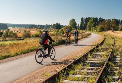 La Vennbahn - route cyclable - 3 Pays - Aix-la-Chapelle - Allemagne - Cantons de l'Est - Belgique - Troisvierges - Grand-Duché de Luxembourg