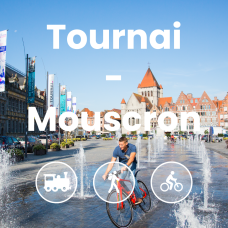Vignette de l'itinéraire sans voiture : de Tournai à Mouscron