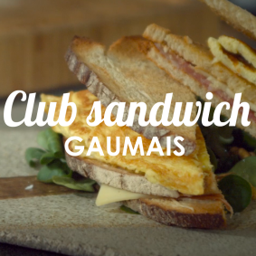 Club sandwich gaumais