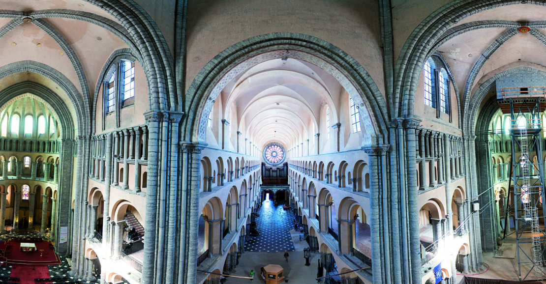 Intérieur de la cathédrale de Tournai